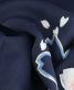 卒業式袴単品レンタル[刺繍]紺色に桜刺繍[身長148-152cm]No.265